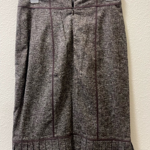 Nanette Lepore Coffee Bean toned Blazer & Skirt set. - Picture 5 of 7